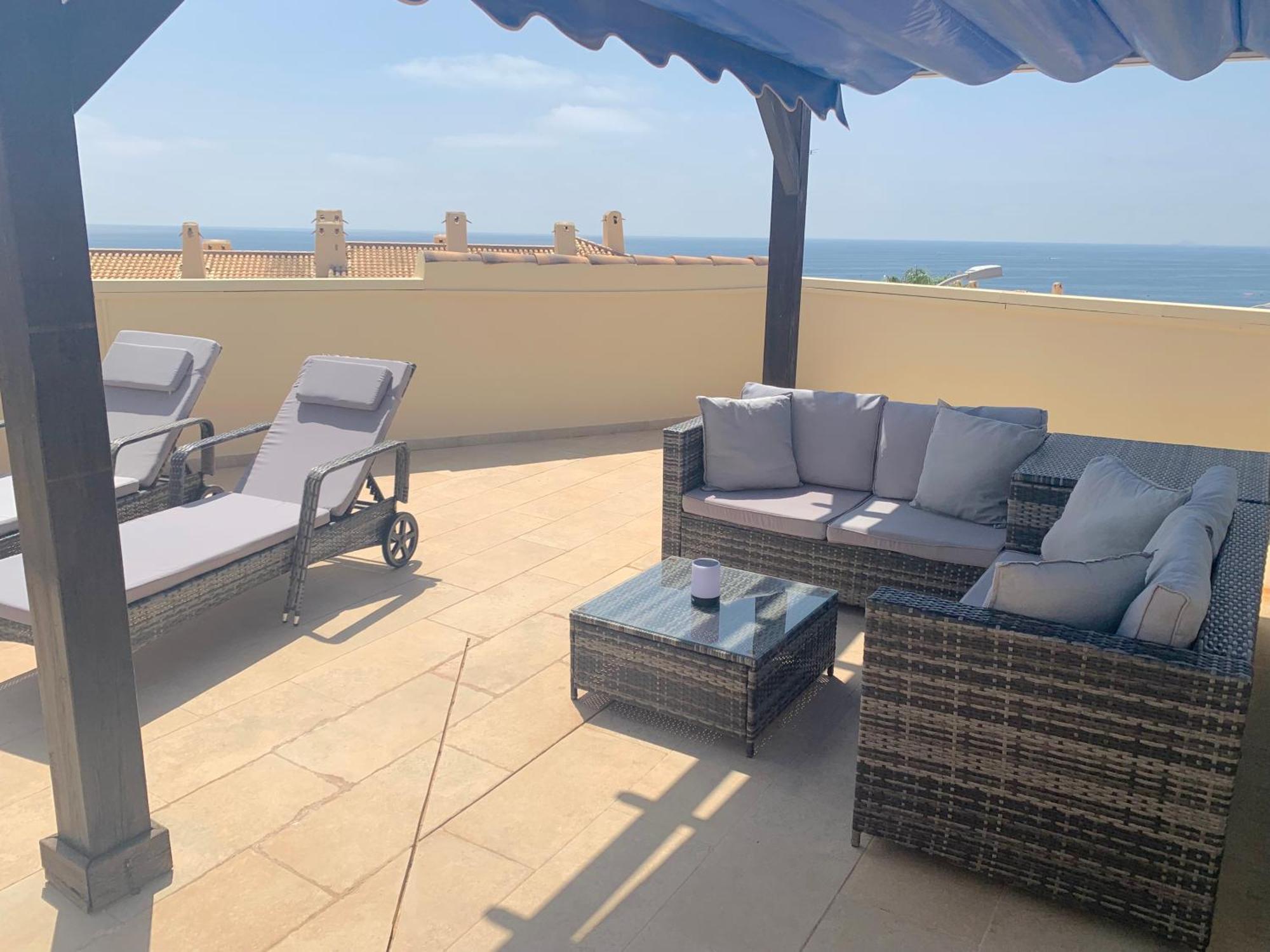 Penthouse & Jacuzzi With Sea Views In Costa Blanca Apartman Orihuela Kültér fotó